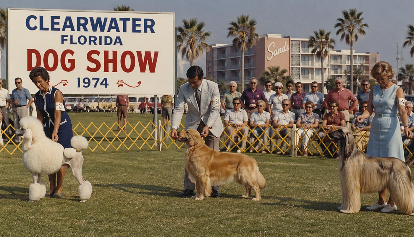 Clearwater Dog Show in 1970s
