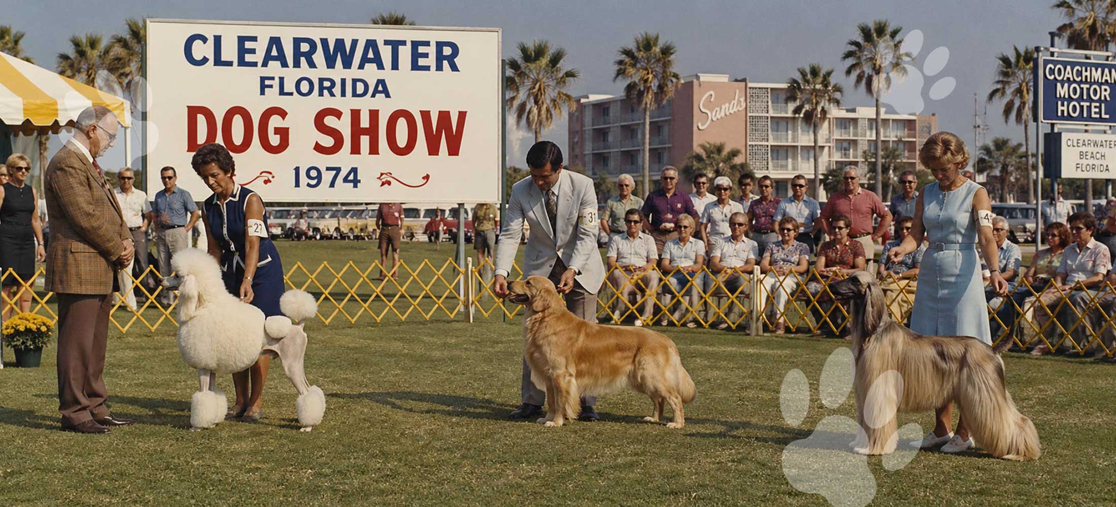 Clearwater Dog Show in 1970s
